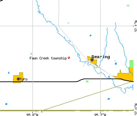 Fawn Creek, Fawn, Tyro, All one Kansas Town. .